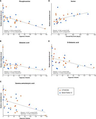 Circulating metabolites associated with tumor hypoxia and early response to treatment in bevacizumab-refractory glioblastoma after combined bevacizumab and evofosfamide